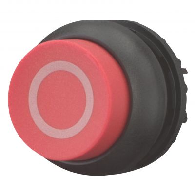 M22S-DRH-R-X0 Napęd przycisku czerwony /O/ bez samopowrotu płaski wystający 216676 EATON (216676)