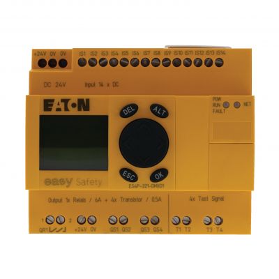ES4P-221-DMXD1 easySafety z wysw 14we 4wy tr. 1wy redundantne 111017 EATON (111017)