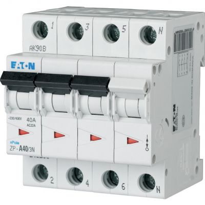 ZP-A40/3N Rozłącznik modułowy 40A 3+N 248266 EATON (248266)