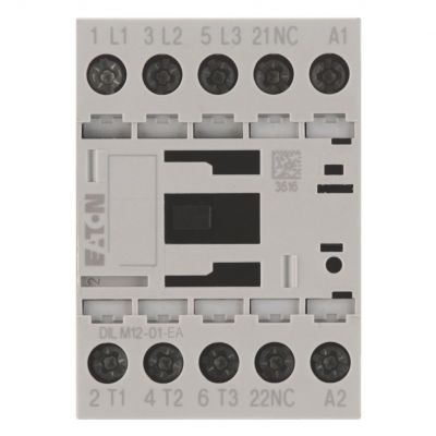 DILM12-01-EA(230V50HZ,240V60HZ) Stycznik 5,5kW 400V sterowanie 230VAC 190035 EATON (190035)