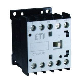 Stycznik silnikowy miniaturowy CEC07.10 24V-DC 004641100 ETI (004641100)