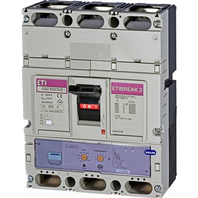 Wyłącznik mocy 50kA wyzw. elektroniczny EB2 800/3LE 800A 3P 004672180 ETI (004672180)