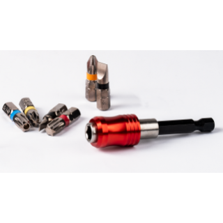 Zestaw bitów 25mm PH PZ SL T adapter 1/4' 15 części RAWLPLUG (MN-15-541)