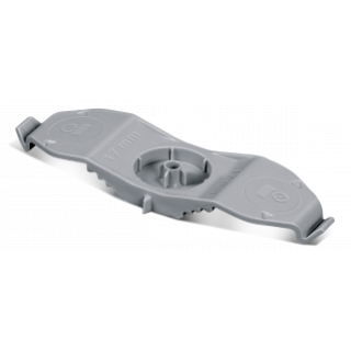 Uchwyt do kabli płaskich podtynkowych podwójny 17mm 90szt.  RAWLPLUG  (R-SC40-TCD)