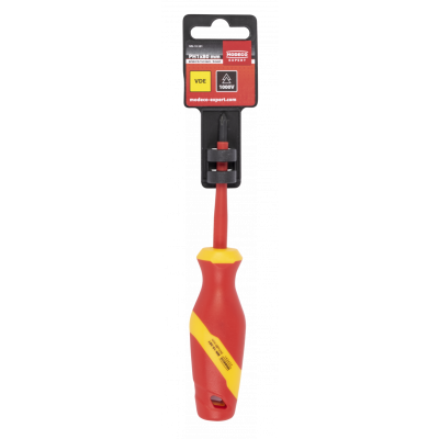 Wkrętak izolowany krzyżakowy PH1x80 mm 1000V Cr-V RAWLPLUG (MN-10-581)