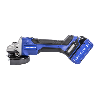 Szlifierka kątowa 18V 125mm 2×5,0 Ah + ładowarka + walizka 1szt. RAWLPLUG (R-PAG18-SV-XL2)