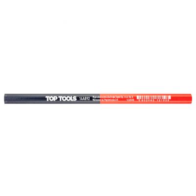 Ołówek stolarski granatowo-czerwony Top Tools 14A892 GTX (14A892)
