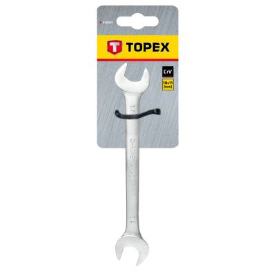 Klucz płaski dwustronny 10 x 11 mm TOPEX 35D605 GTX (35D605)