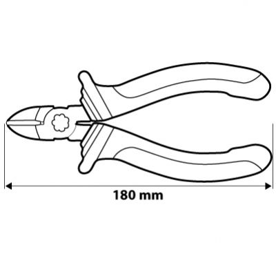 Szczypce boczne 180mm NEO 01-018 GTX (01-018)