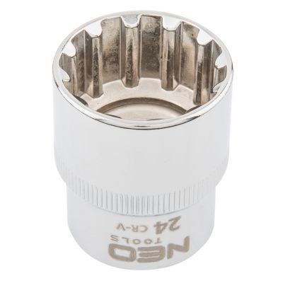 Nasadka Spline 1/2&quot; 24mm NEO 08-596 GTX (08-596)