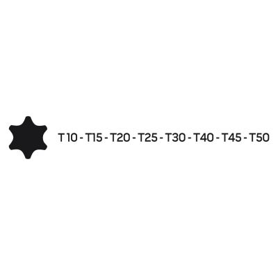 Klucze Torx długie T10-T50 zestaw 8szt, NEO 09-524 GTX (09-524)