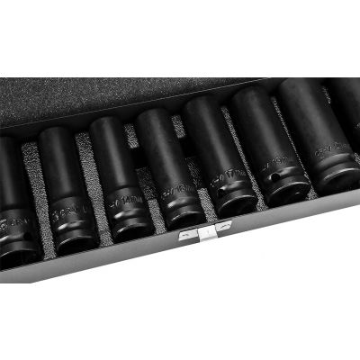 Nasadki udarowe 1/2" 10-24mm zestaw 11szt, NEO 12-102 GTX (12-102)