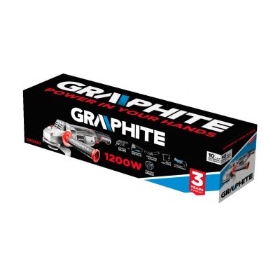 Szlifierka kątowa 1200W, tarcza 125x22,2mm obroty 3000-11000 min 59G220 GTX (59G220)