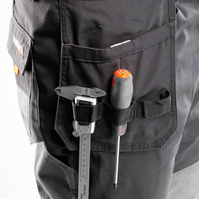Spodnie robocze, rozmiar XXL/58, odpinane kieszenie i nogawki NEO 81-230-XXL GTX (81-230-XXL)