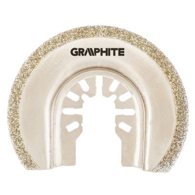 Tarcza półokrągła do ceramiki 65mm galwaniczne pokrycie nasypem diamentowym GRAPHITE 56H063 GTX (56H063)