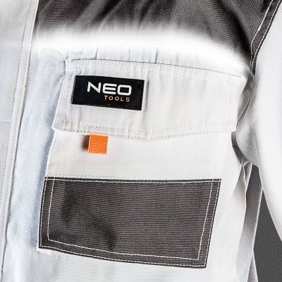 Bluza robocza biała HD rozmiar S/48 NEO 81-110-S GTX (81-110-S)