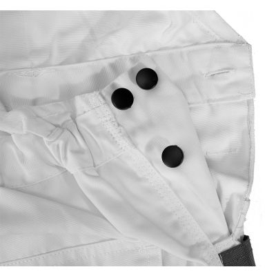 Spodnie robocze na szelkach białe HD rozmiar L/52 NEO 81-140-L GTX (81-140-L)