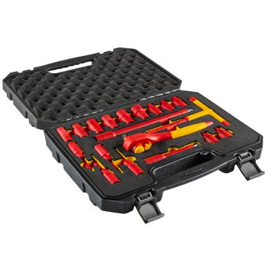 Klucze nasadowe 1000V 19szt, NEO 01-306 GTX (01-306)