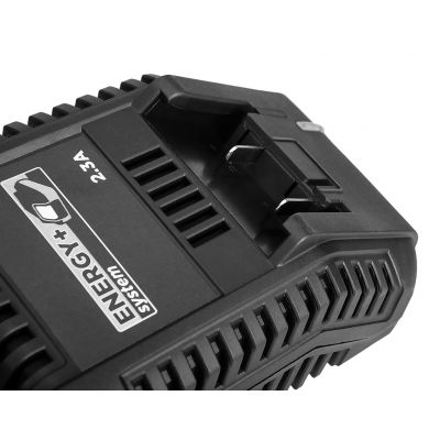 Wiertarko-wkrętarka akumulatorowa bezszczotkowa Energy+ 18V, Li-Ion, 13 mm, aku 2Ah, ład, walizka GTX (58G019-SET1)