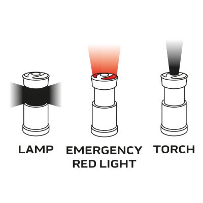 Lampa biwakowa bateryjna turystyczna 200 lm 3xAA 3w1 LED 99-030 NEO TOOLS (99-030)