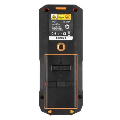 Dalmierz laserowy zasięg 60m IP54 NEO 75-204 GTX (75-204)