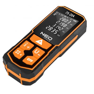 Dalmierz laserowy zasięg 60m IP54 NEO 75-204 GTX (75-204)