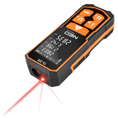 Dalmierz laserowy zasięg 100m IP54 NEO 75-206 GTX (75-206)