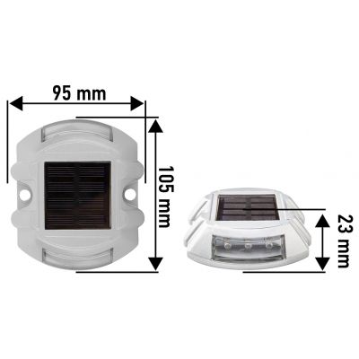 Lampa solarna najazdowa LED 20 lm do 30 ton 99-086 NEO TOOLS (99-086)