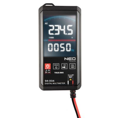 Multimetr miernik cyfrowy True RMS NCV 600 V NEO TOOLS 94-004 (94-004)