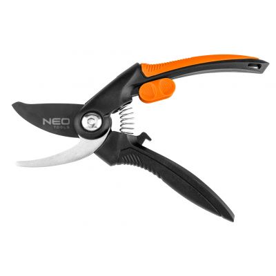 Sekator by-pass 210 mm zakres do 20 mm materiał PP uchwyt pokryty gumą TPR NEO TOOLS GTX (15-210)