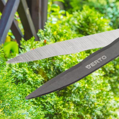 Nożyce do żywopłotu faliste teleskopowe ręczne 670-880mm ostrze 200mm VERTO GTX (15G312)