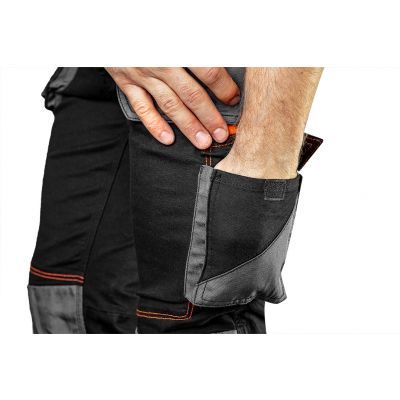 Spodnie robocze HD Slim + pasek rozmiar XL 81-238-XL NEO TOOLS (81-238-XL)