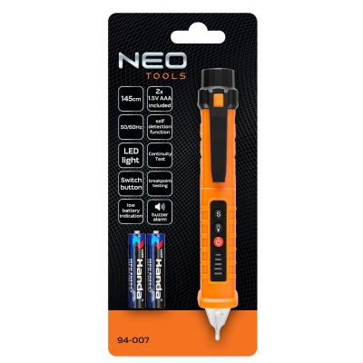 Indukcyjny tester napięcia 12-1000V AC NEO TOOLS (94-007)