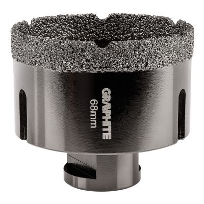 Otwornica diamentowa do szlifierki 68 mm x M14 55H315 GRAPHITE (55-315)