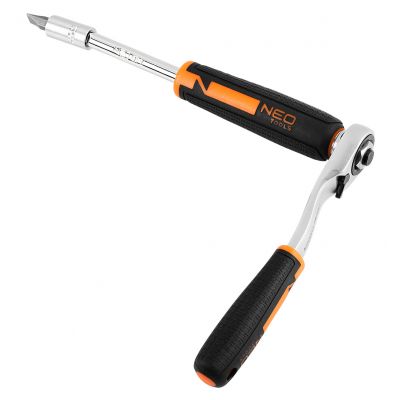 Zestaw nasadek przelotowych 1/4 + 3/8, 46 SZT NEO TOOLS 10-019 GTX (10-019)