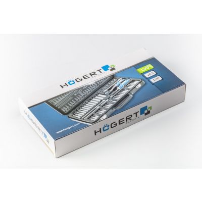Zestaw narzędzi klucze 63 szt. HT1R486 HOEGERT (HT1R486)