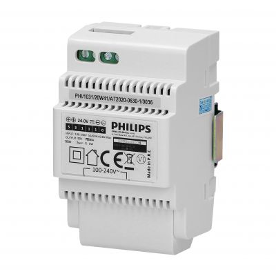 Philips WelcomeEye Power transformator modułowy do systemów wideo domofonowych 230V AC/24V DC, łatwy 531110 ORNO (531110)