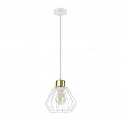 Waya 1P E27, lampa wisząca, max. 60W, biała (AD-LD-6345WE27M)