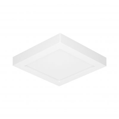 LETI LED 18W, oprawa downlight, natynkowa, kwadratowa, 1300lm, 3000K, biała, wbudowany zasilacz LED ORNO (AD-OD-6062WLX3)