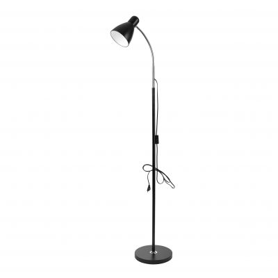 Lampa stojąca podłogowa LAR, max 20W E27, 155 cm, czarna LS-1/B ORNO (LS-1/B)