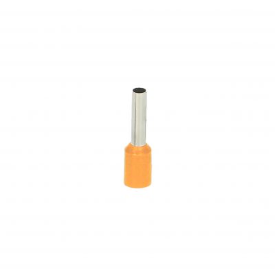 Tulejka izolowana, przekrój maksymalny 4mm2, długość miedzianej tulejki 10mm, 100 sztuk. ORNO (OR-KK-8100/4/10)