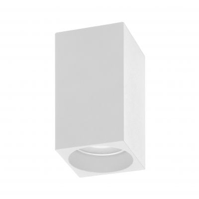 BARBRA DLS GU10 downlight max 50W, IP20, kwadrat, biały, aluminium (OR-OD-6142WGU10)