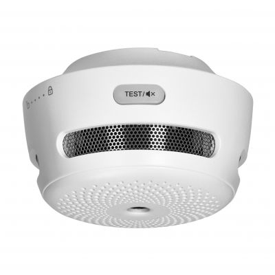 Bateryjny czujnik dymu, 9V DC, Wi-Fi, TUYA, certyfikat TUV XS01-WT ORNO (XS01-WT)