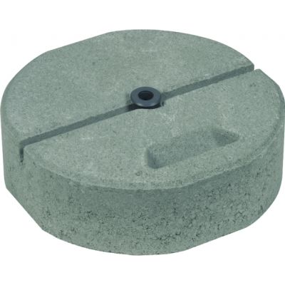 Podstawa betonowa z adapterem gwintu M16, B55 17 kg, fi 337 mm (102002)