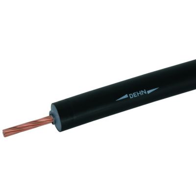 DEHNconductor przewód o izolacji H VI long 20 mm czarny, długość wg zamówienia, minimalna długość 60 (819131)
