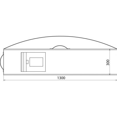 Torba ze sztucznej skóry 1330x345x100 mm (766996)