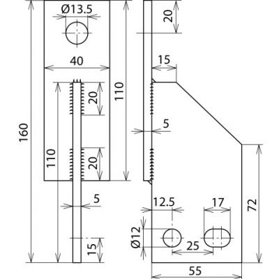 Element montażowy BF DIN (994054)