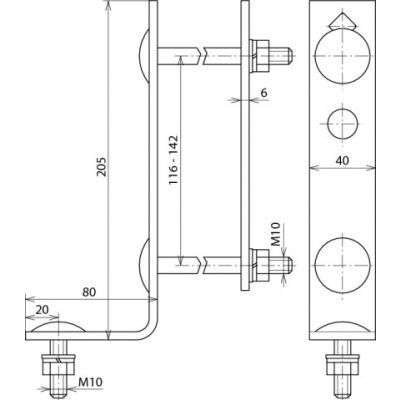 Element montażowy BF TRA (994059)