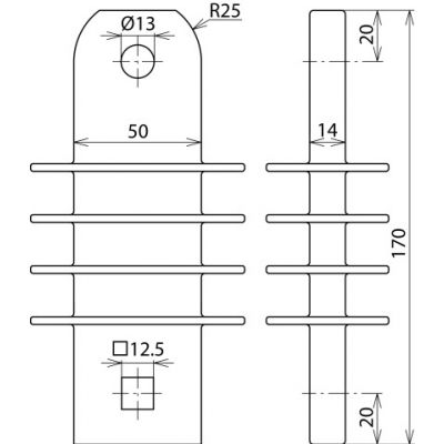 Element montażowy BF IH (994060)