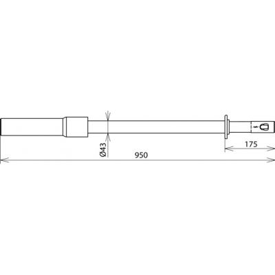 Bezdotykowy wskaźnik napięcia HSA 205, 1-420 kV 50 Hz, przełączany (767552)